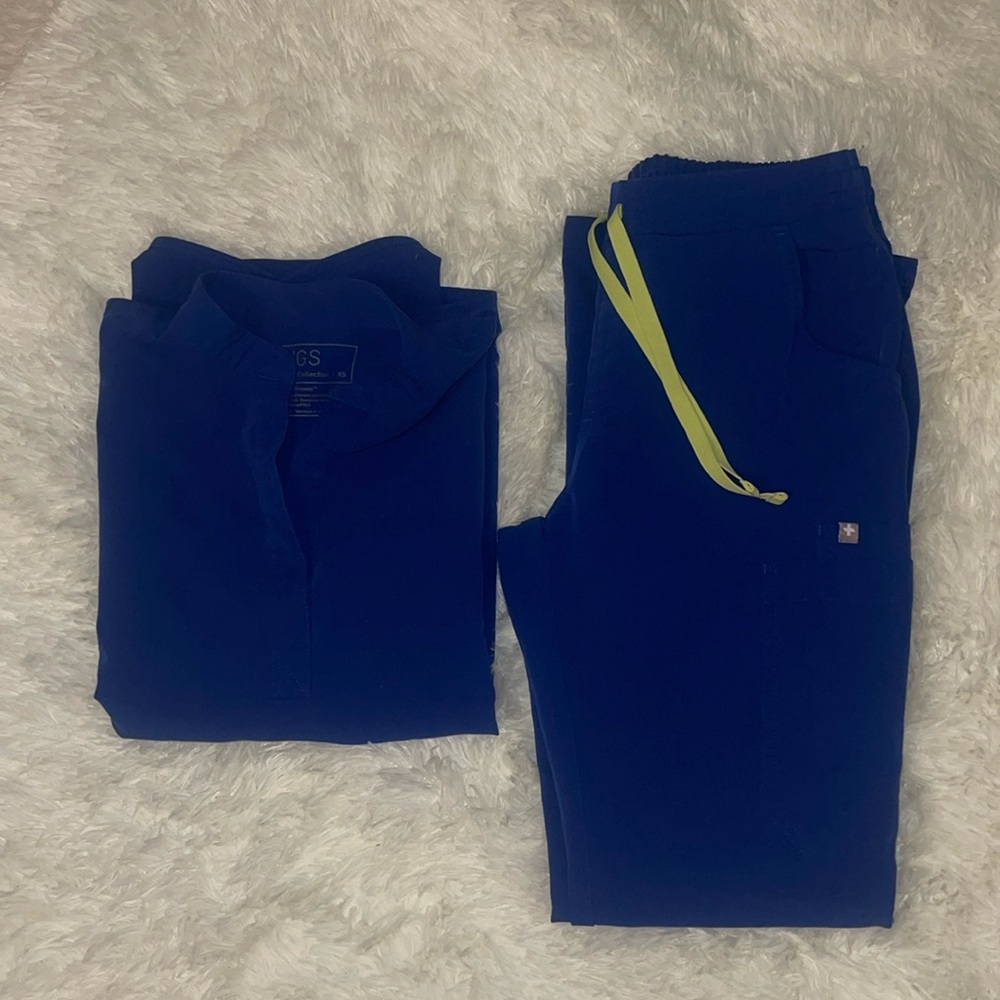 Figs ⚡️ electric blue set